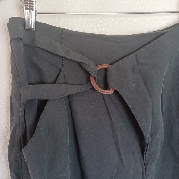 Anthropologie Cupro Wrap Pants (M) - Picture 4 of 11